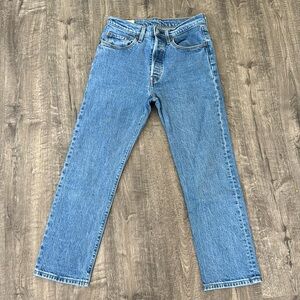 LEVIS 501 CROPPED JEANS